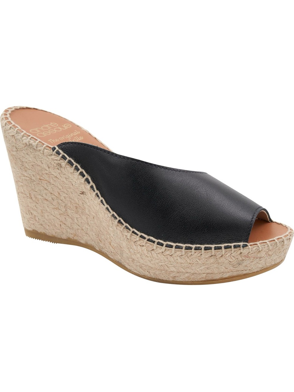 Andre Assous Catarina Espadrille Platform Wedge Sandal Women’s Sz 9